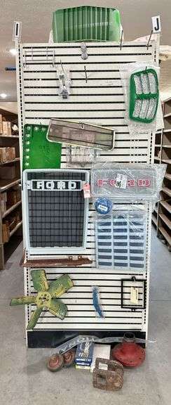 Massive Assortment of New Tractor Front Hubs, Tie Rods & Steering Components image