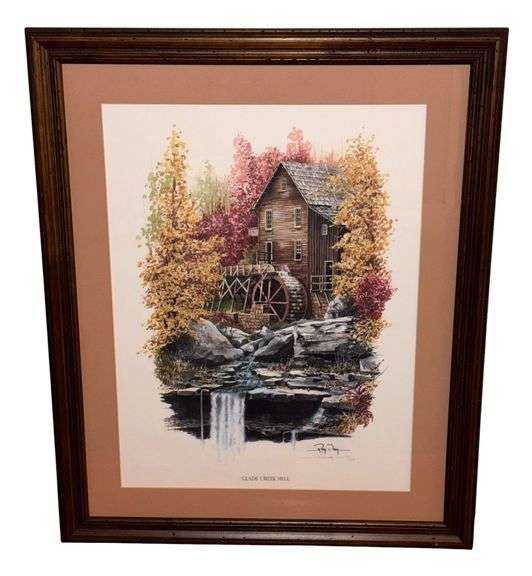 Ray Day "Glade Creek Mill" Framed Print image