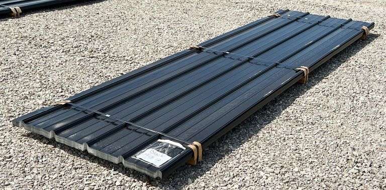 Niccor Stormshield 29 Gauge Metal Siding/Roofing, qty: 25 sheets, color: Black image