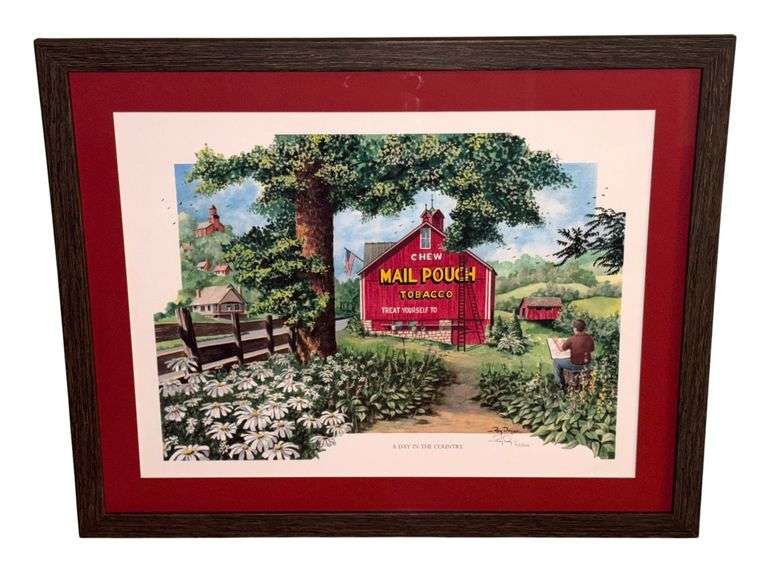 Ray Day "A Day In The Country" Framed Print image