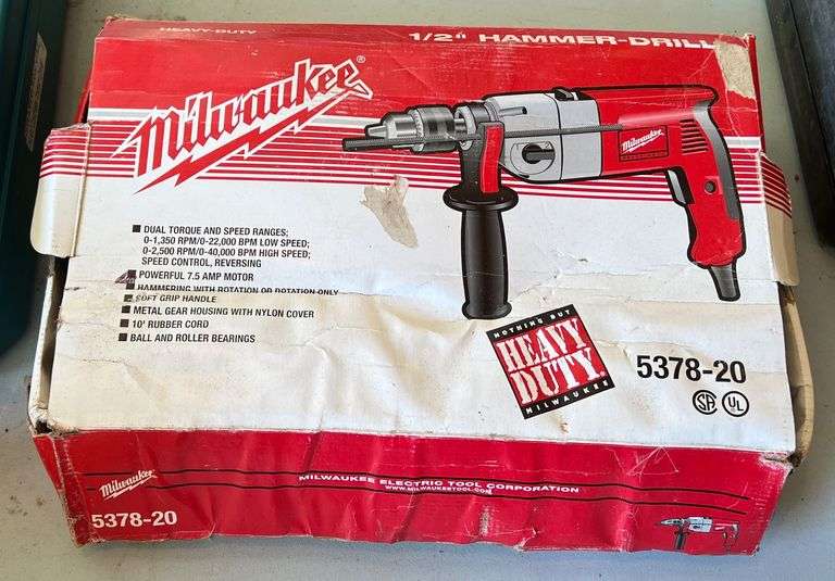 Milwaukee 1/2" Hammer Drill image