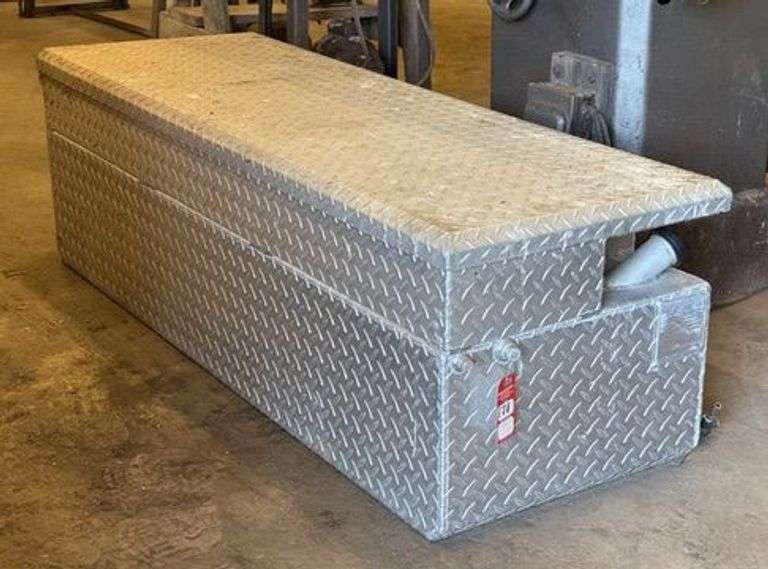 Diamond Plate Truck Box with Fuel Storage image