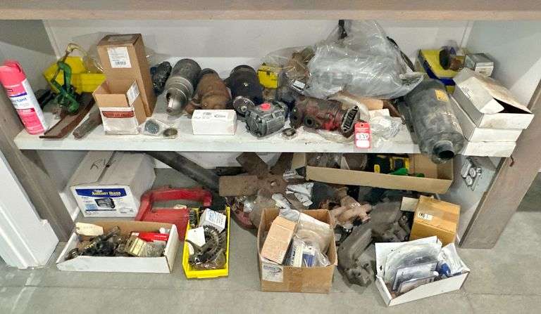 New & Used Tractor Parts Assortment image