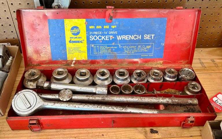 Smiec 3/4" Drive Socket Set image