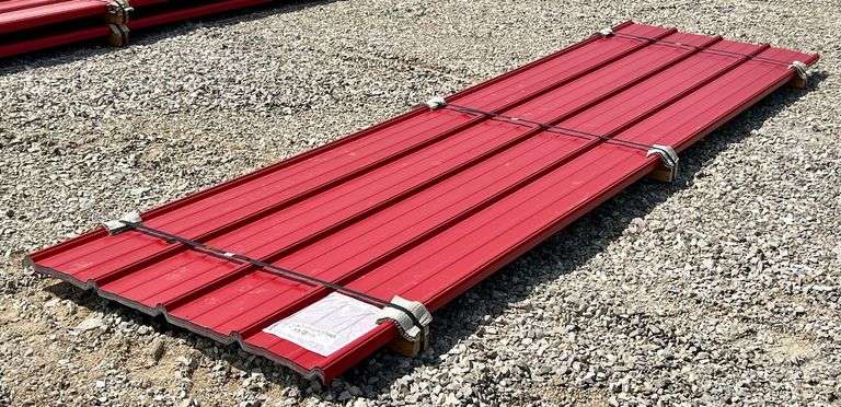 Niccor Stormshield 29 Gauge Metal Siding/Roofing, qty: 25 sheets, color: Crimson Red image