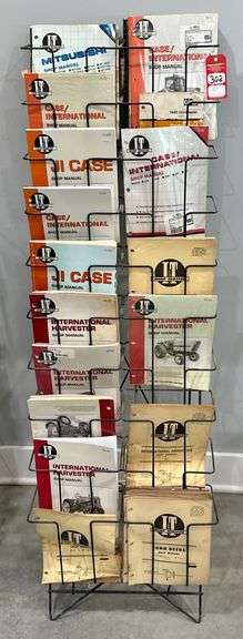 IH, Case, Mitsubishi IT Manuals with Display Rack image