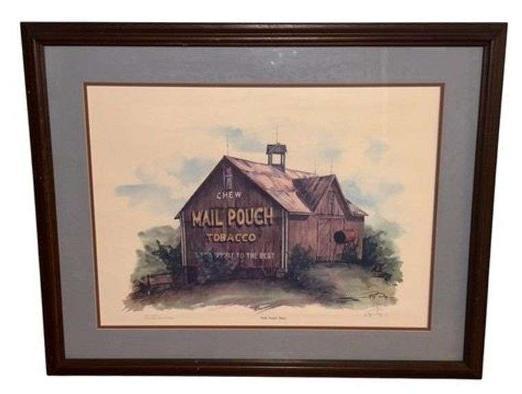 Ray Day "Mail Pouch Barn" Framed Print image