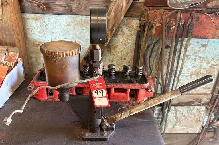 Diesel Injection Tester & Ford Tractor Head image