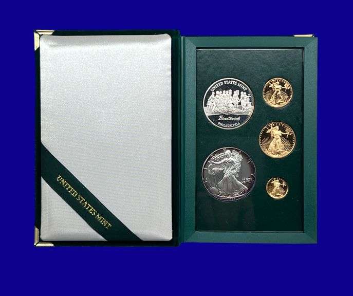 US Mint 1993 American Eagle "The Philadelphia Set" Gold Proof Set image