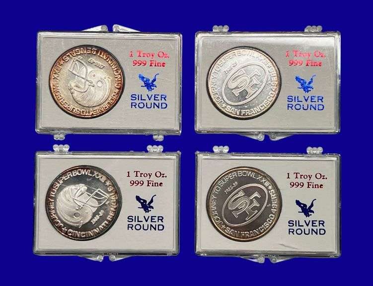 4 Ounces of Silver Rounds image