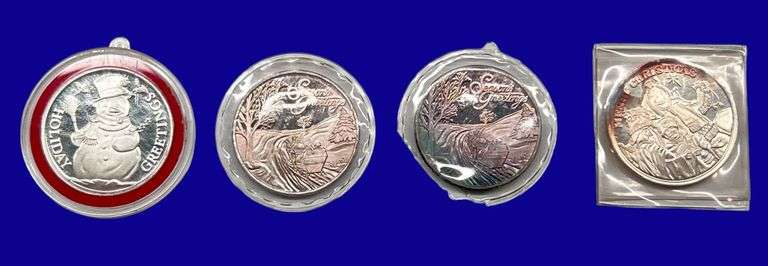 4 Ounces of Silver Rounds image