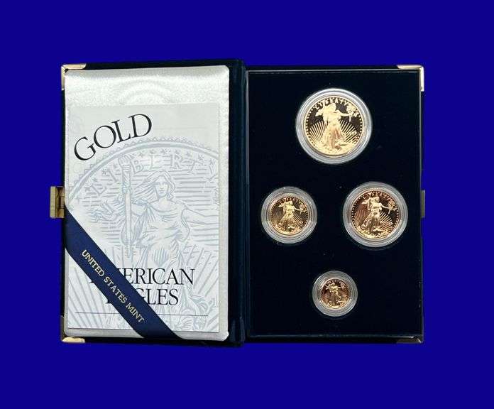 US Mint 1997-W American Eagle Gold Bullion Coins Proof Set image