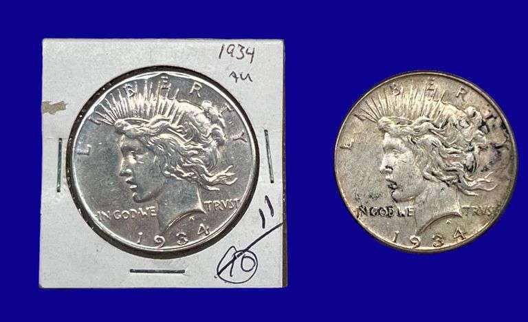 1934-P Peace Silver Dollars image
