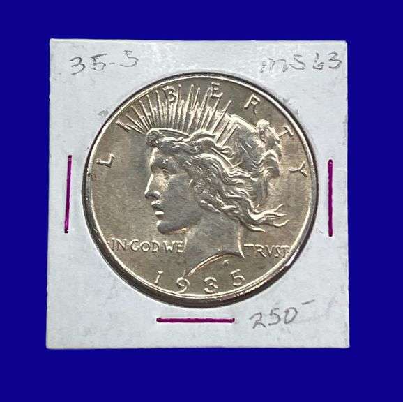 1935-S Peace Silver Dollar image