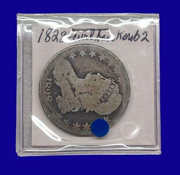 1828 Draped Bust Silver Half Dollar image