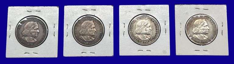 1893 Columbian Expo Silver Half Dollars image