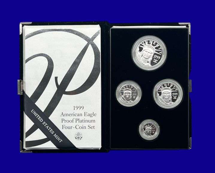 US Mint 1999 "American Eagle" Platinum Coin Set image