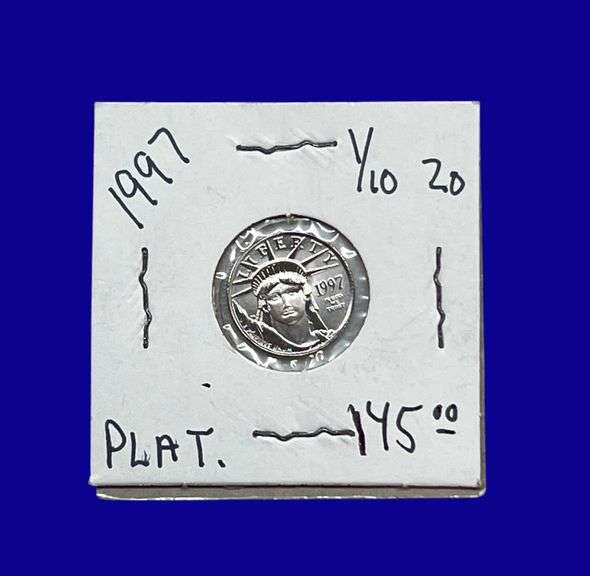 US Mint 1997 "American Eagle" Platinum Coin image