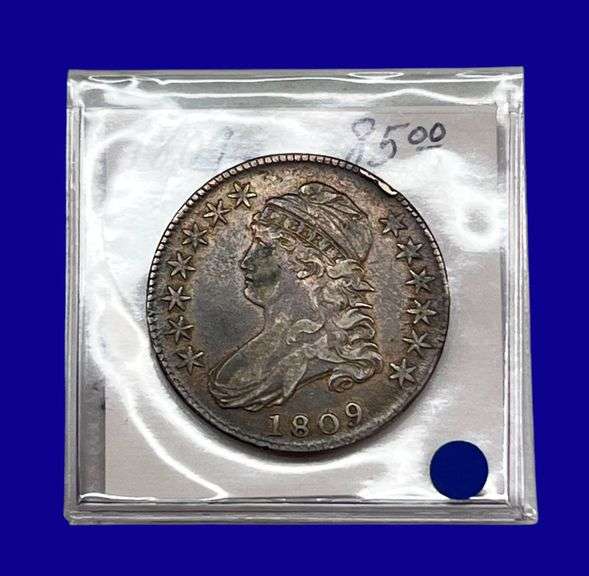1809 Draped Bust Silver Half Dollar image