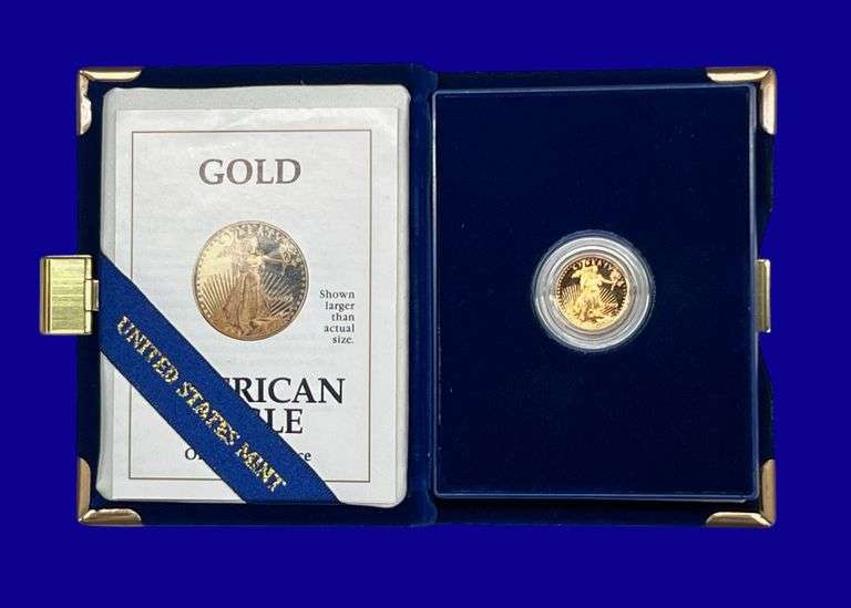 US Mint 1992 American Eagle Gold Coin image