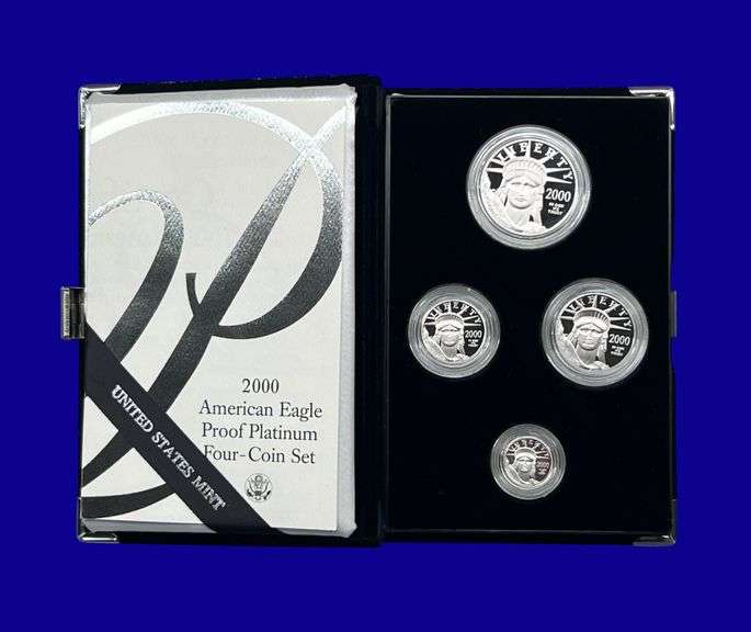 US Mint 2000 "American Eagle" Platinum Coin Set image