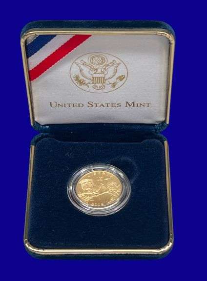 US Mint 2008 "Bald Eagle Comm" Gold Coin image