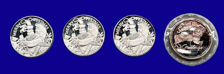 4 Ounces of Silver Rounds image