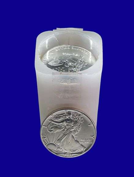 Silver Eagle Coins, qty-20 image