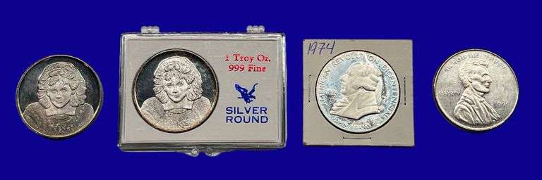 4 Ounces of Silver Rounds image