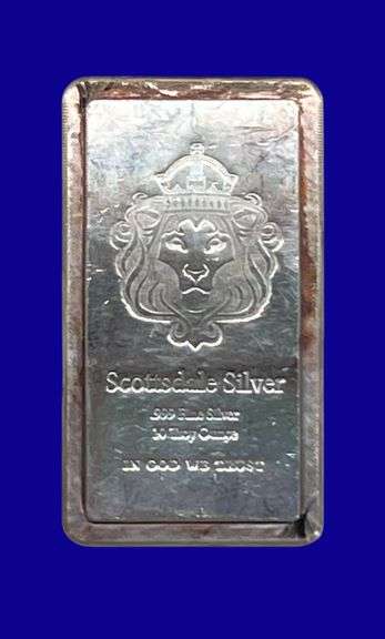 10 Ounce Scottsdale Silver Bar image