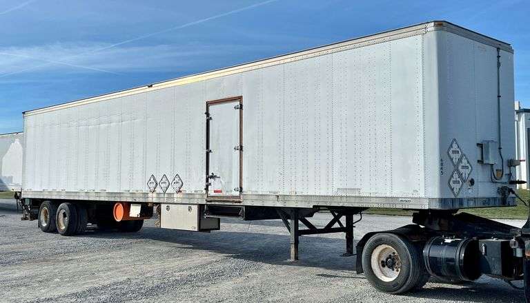 1997 Fruehauf 53' Dry Van Trailer image
