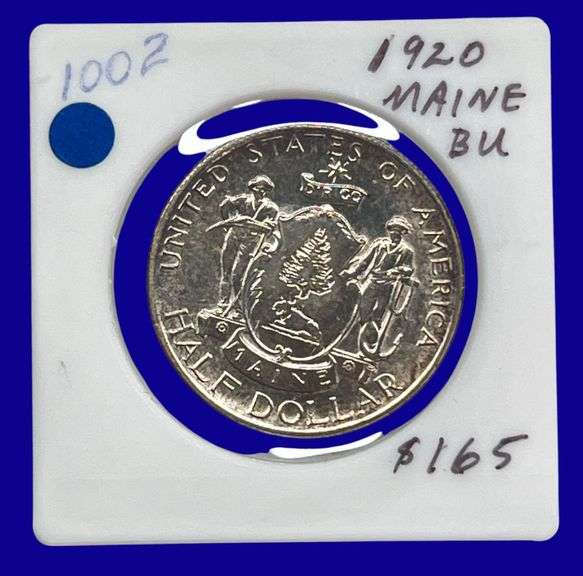1920 Maine Centennial Silver Half Dollar image