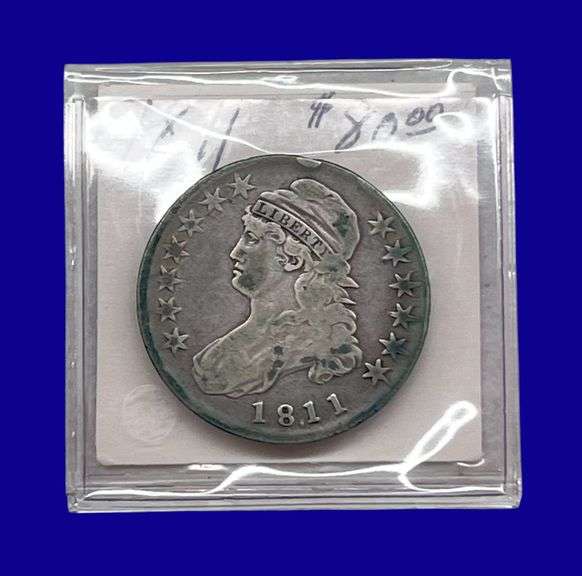 1811 Draped Bust Silver Half Dollar image