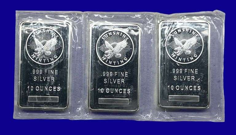 30 Ounce Sunshine Minting Silver Bars image