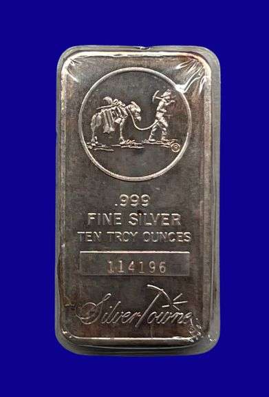 10 Ounce Silver Towne Silver Bar image