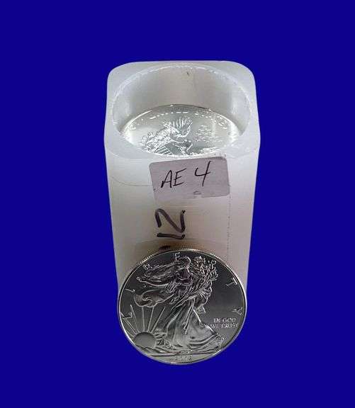 Silver Eagle Coins, qty-20 image