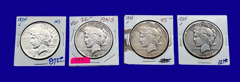 1934-S Peace Silver Dollars image