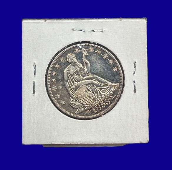 1853-O Seated Liberty Silver Half Dollar image