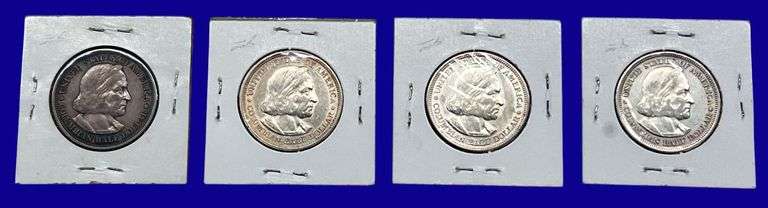 1893 Columbian Expo Silver Half Dollars image