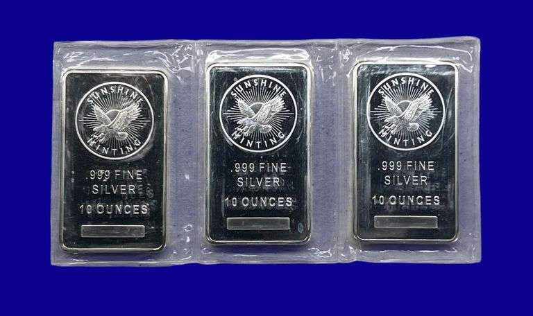 30 Ounce Sunshine Minting Silver Bars image
