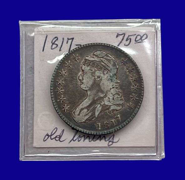 1817 Draped Bust Silver Half Dollar image