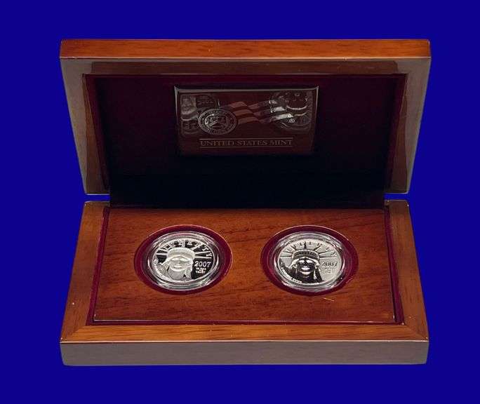US Mint 2007 American Eagle Platinum Coins image
