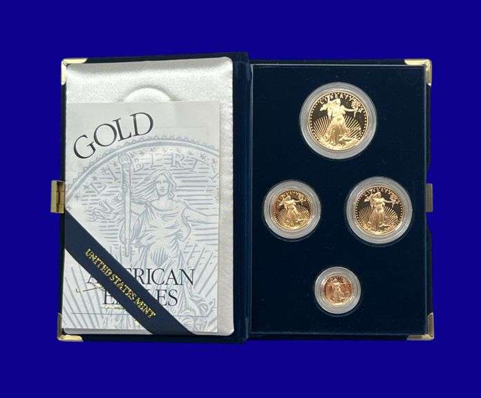 US Mint 1996-W American Eagle Gold Bullion Coins Proof Set image