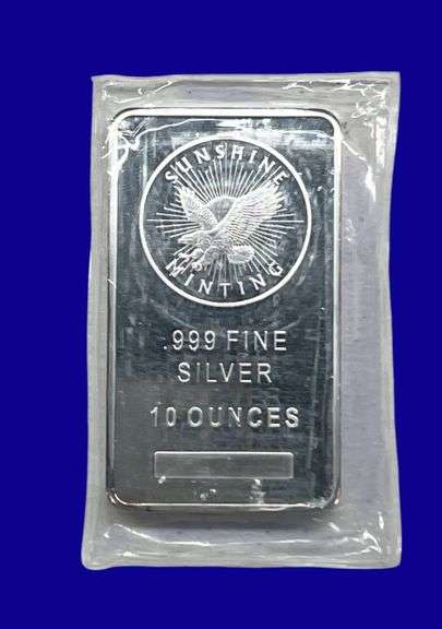 10 Ounce Sunshine Minting Silver Bar image