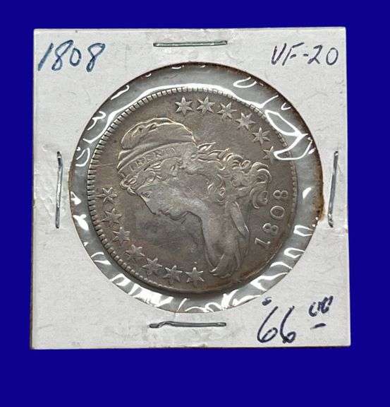 1808 Draped Bust Silver Half Dollar image