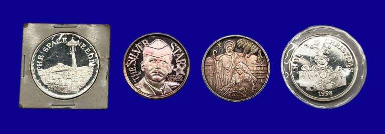 4 Ounces of Silver Rounds image