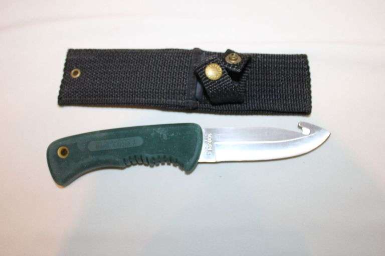 Schrader No. 1430T sheath knife, Old Timer