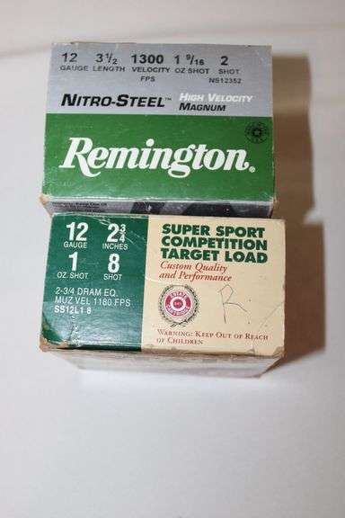 12 gauge shot gun shells