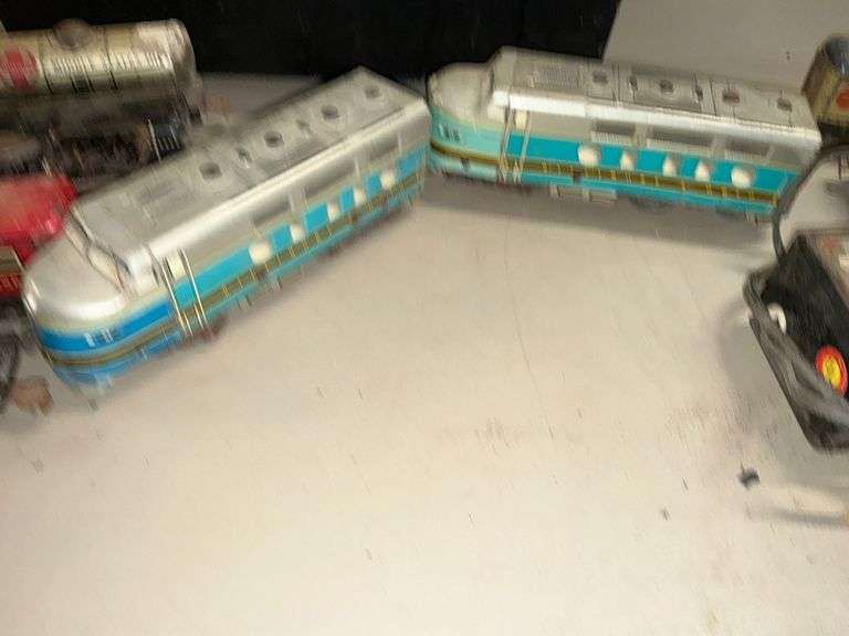 Marx Lines toy train set image