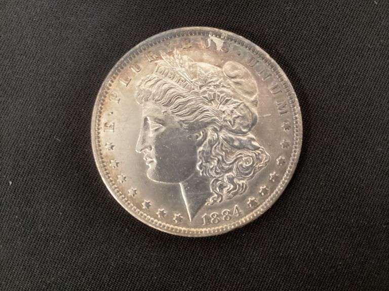 1884-O Morgan silver dollar image